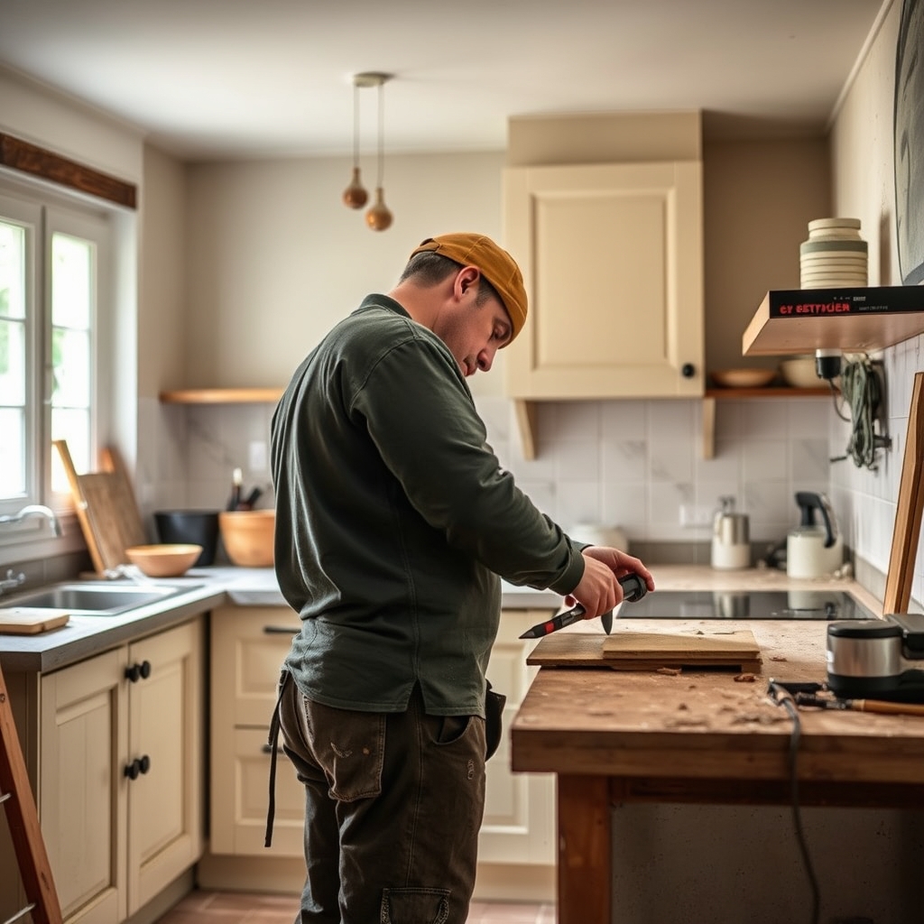 rénovation de cuisine à Cesson-Sévigné (illustration)