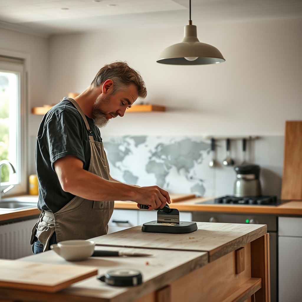rénovation de cuisine à Pacé (illustration)