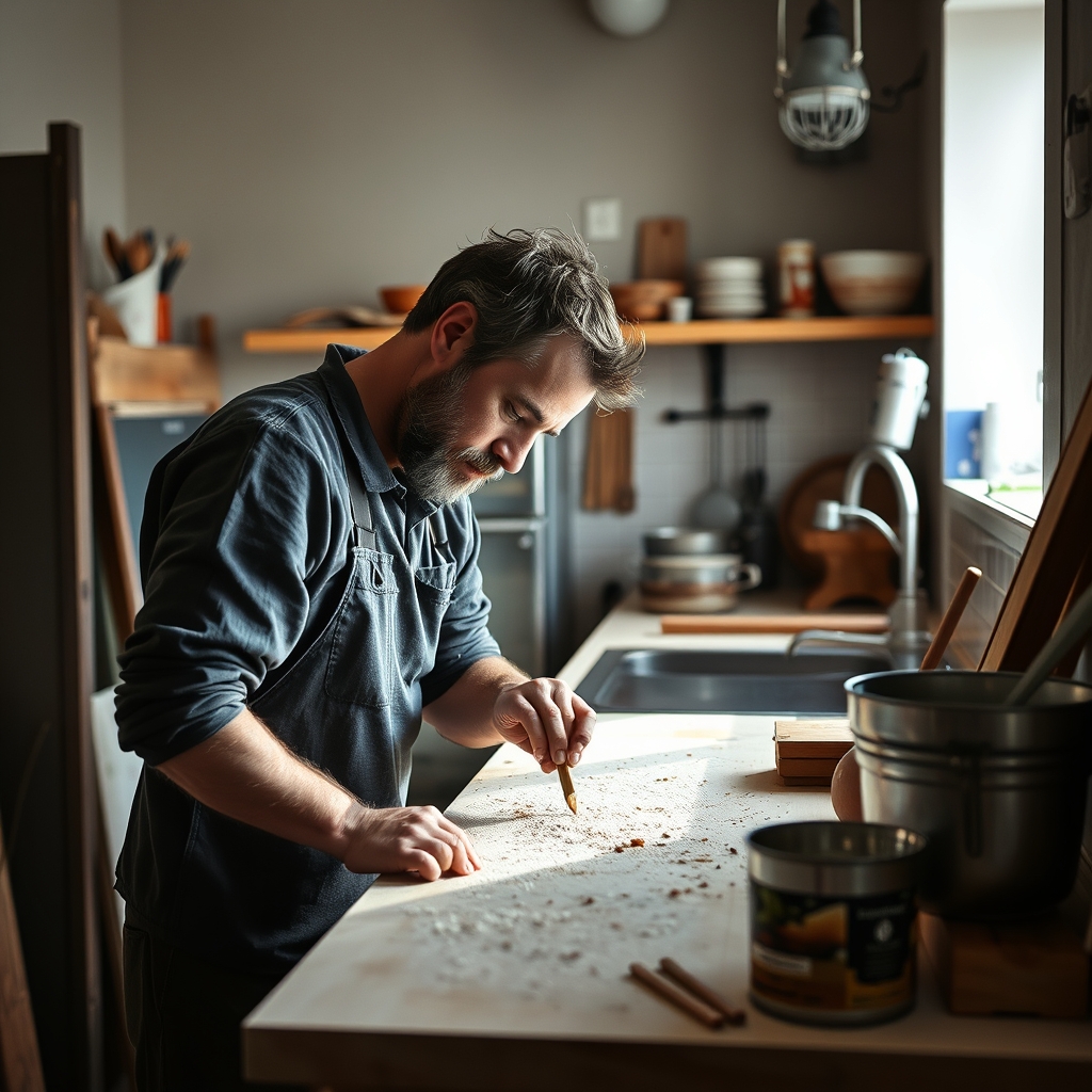 rénovation de cuisine à Rennes (illustration)
